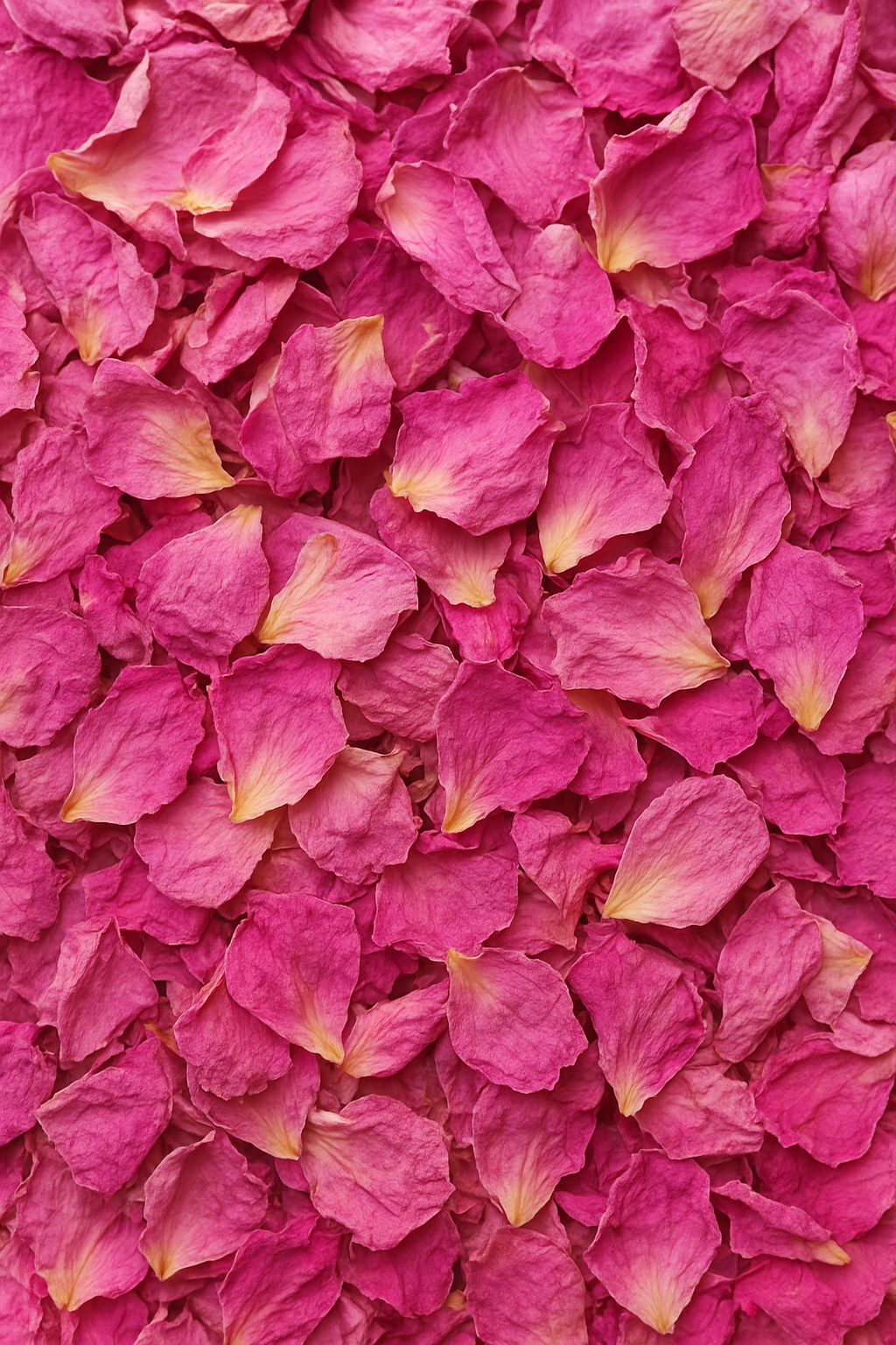 پر گل محمدی سالم بدون خردشدگی و بافت کاملا تمیز